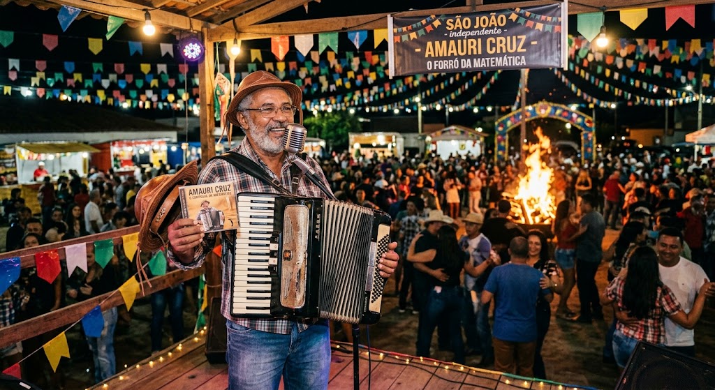 Amauri Cruz: Aos 64 Anos, Professor Aposentado Lança Álbum de Forró e Redefine Carreira Musical Independente no São João