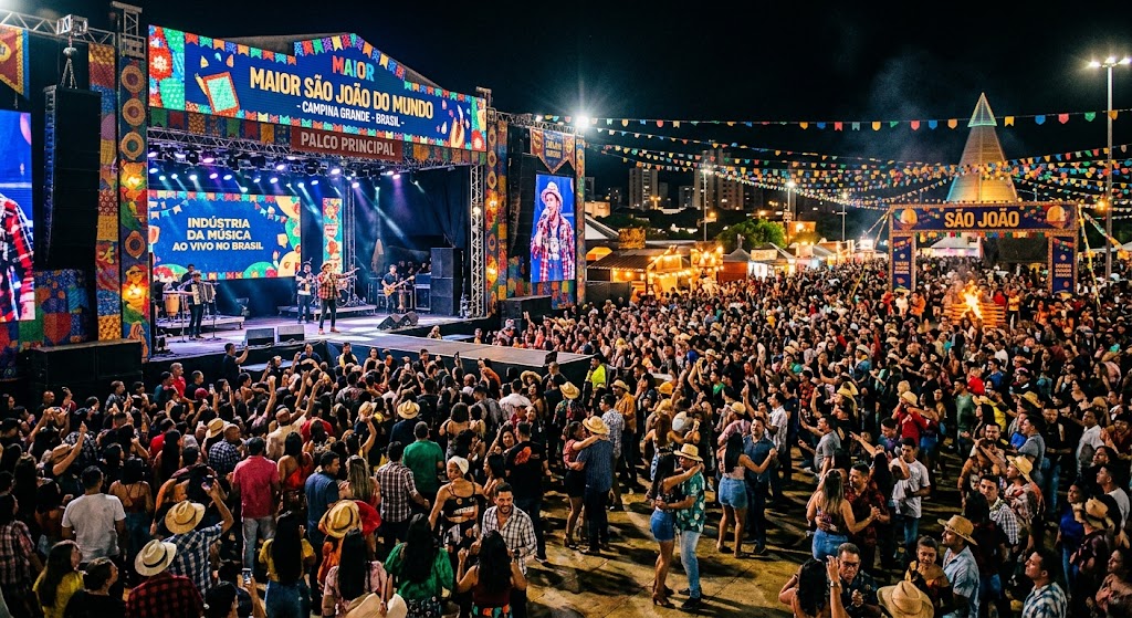 O Impacto Econômico e Cultural dos Mega Festivais Juninos no Mercado Musical Brasileiro