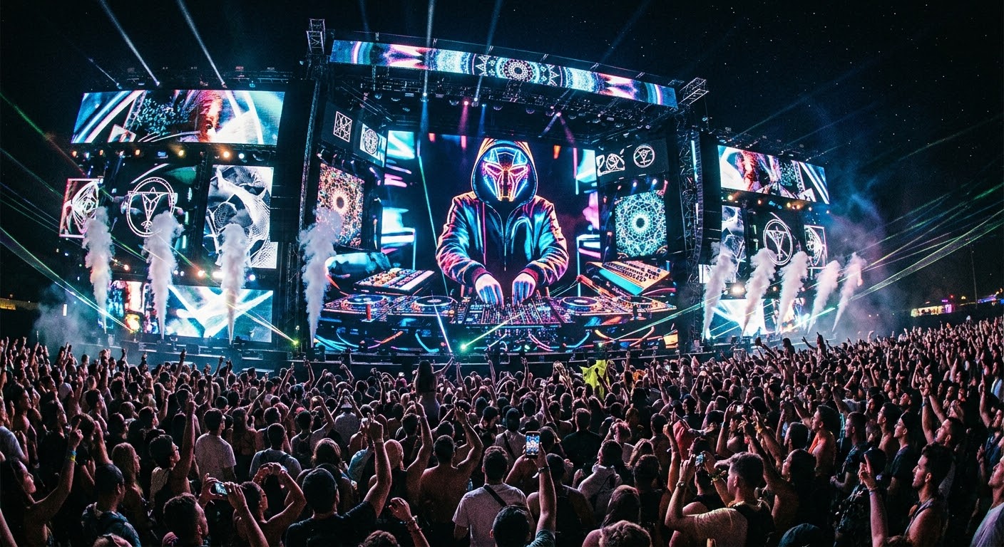 O Poder do Mistério no Palco: O Que Músicos e DJs Podem Aprender com o Fenômeno Marshmello